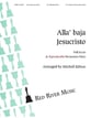 Alla' baja Jesucristo Handbell sheet music cover